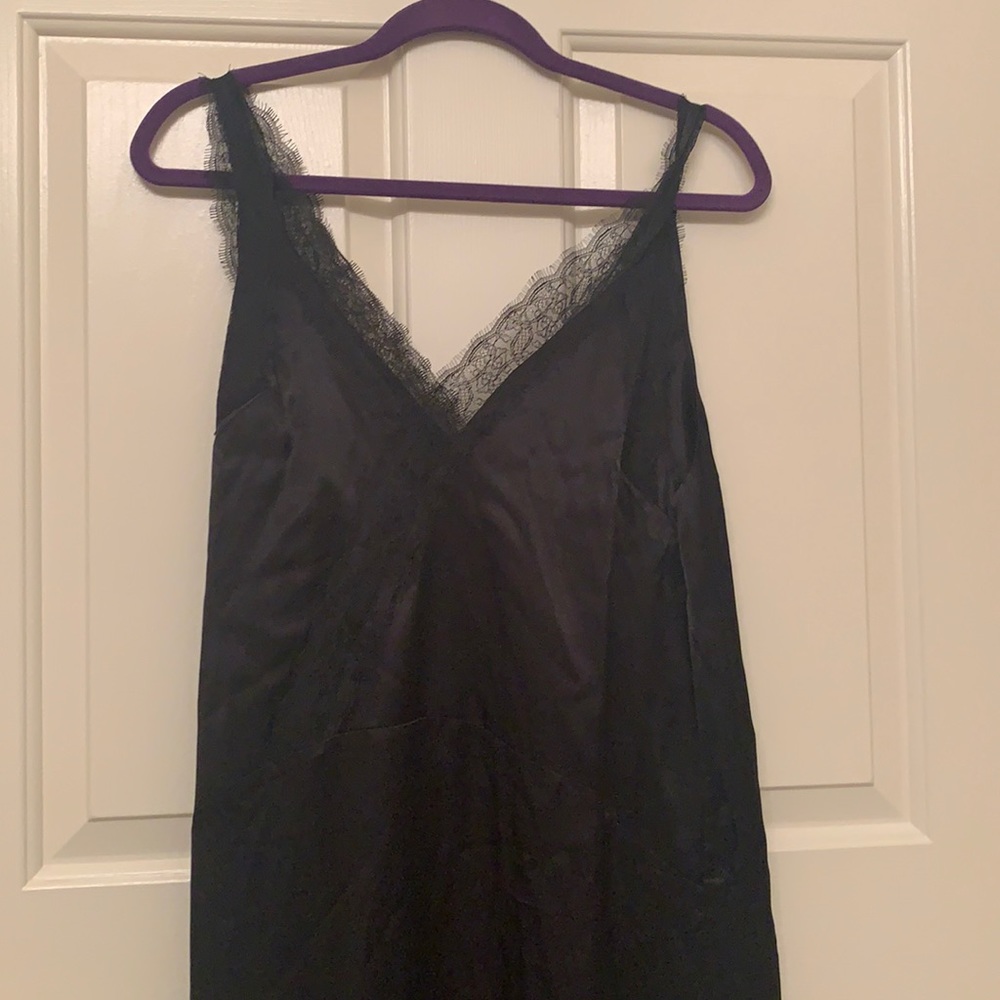 Satin slip dress